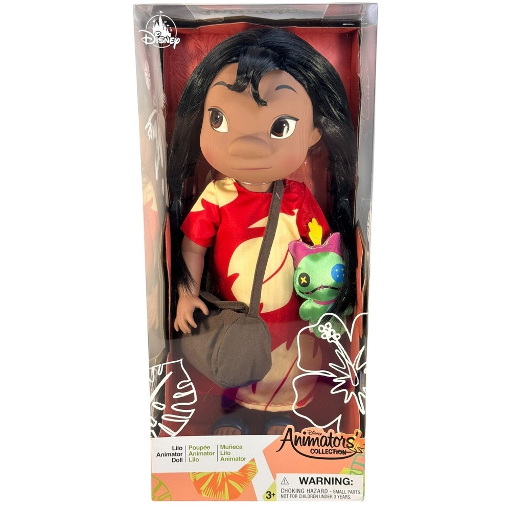 Disney Animators' Collection Lilo Doll with Scrump 16" NIB Lilo & Stitch